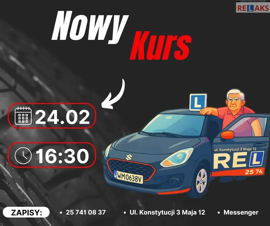 Kurs na prawo jazdy 24.02