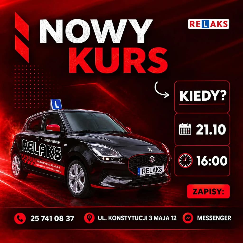 nowy kurs kategoria B